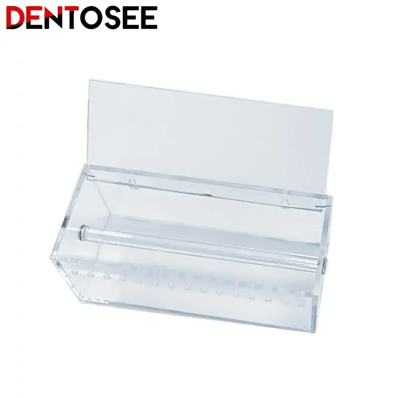 

Dental Power Chain Box Acrylic Rubber Chain Dispenser Multifunctional Dentist Tool 19x8x8cm for Orthodontic Use