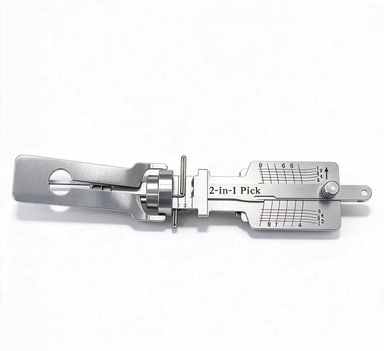 Lee's two-in-one HU162T-9 EXT car lock reading gear tool New Volkswagen Audi Skoda nine-tooth CNC key cutting locksmith