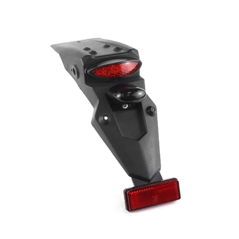

For Honda Yamaha Racing Motorbike Motorcycle Rear Wheel Fende Universal Motorcycle Rear Fender Mudguard with LED Tail Light