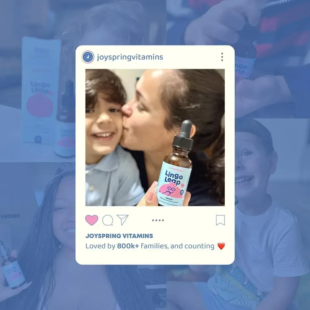 Lingo Leap Drops - Melhora o humor, apoia a saúde do coração e intestino, suporte imunológico - com vitaminas B12 e D3