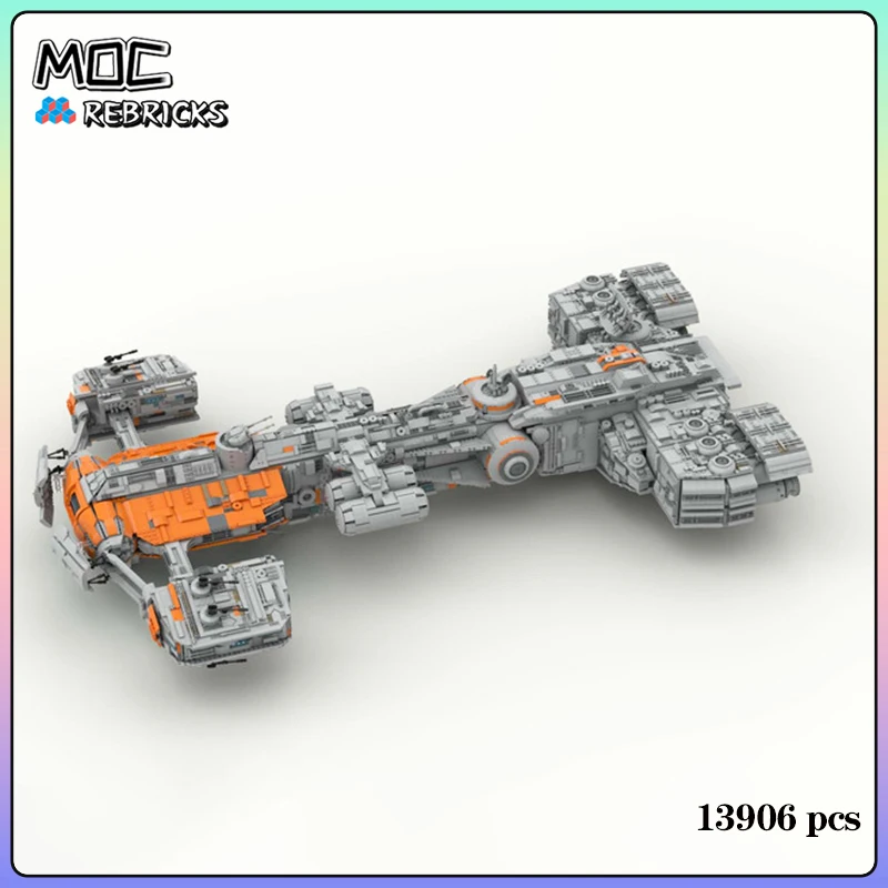 MOC Space War Large Bunker Buster NINKA Building Block DIY Parts Assemble Show Model Sets Creative Kid Bricks Toys Festival Gift