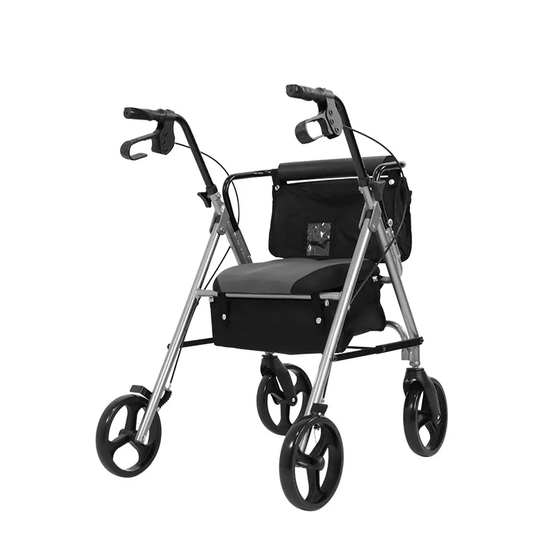 avionics aluminum walker shopping cart elderly walker foldable elderly stroller