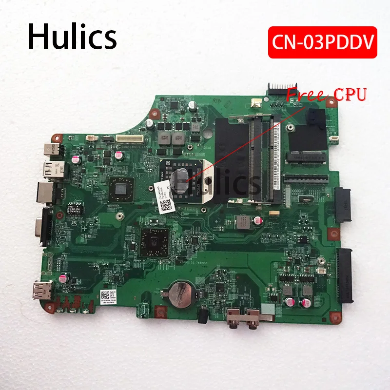 

Материнская плата Hulics для ноутбука Dell Inspiron M5030 CN-03PDDV 03PDDV 3PDDV DDR3