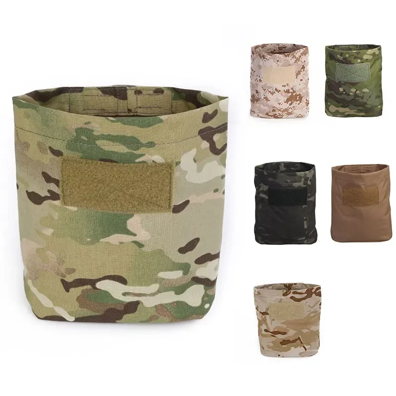 Emersongear Tactical Dump Pouch Mag Magazine Storage Purposed Folding Recycle Waist Bag Hunting Combat Outdoor Nylon Pocket