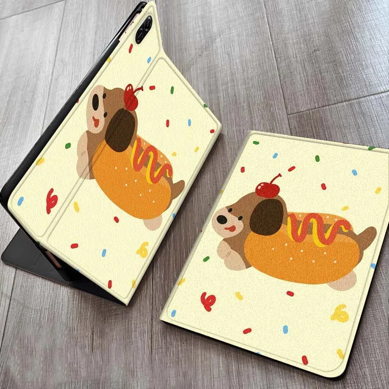 

Cat Dog Polka Creative Patter For Huawei MediaPad M5 T5 M6 SE C5e 11 12 X 2 Lite Pro Air S 12.2 Inch 5G Tablet Case