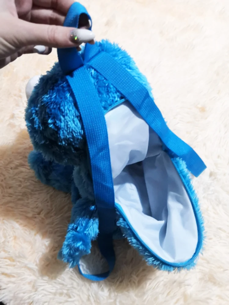 45cm Cartoon Anime Plushie Backpack Toy Red Blue Yellow Big Bird Plush Soft Travel Bags Schoolbag Fans Birthday Christmas Gifts