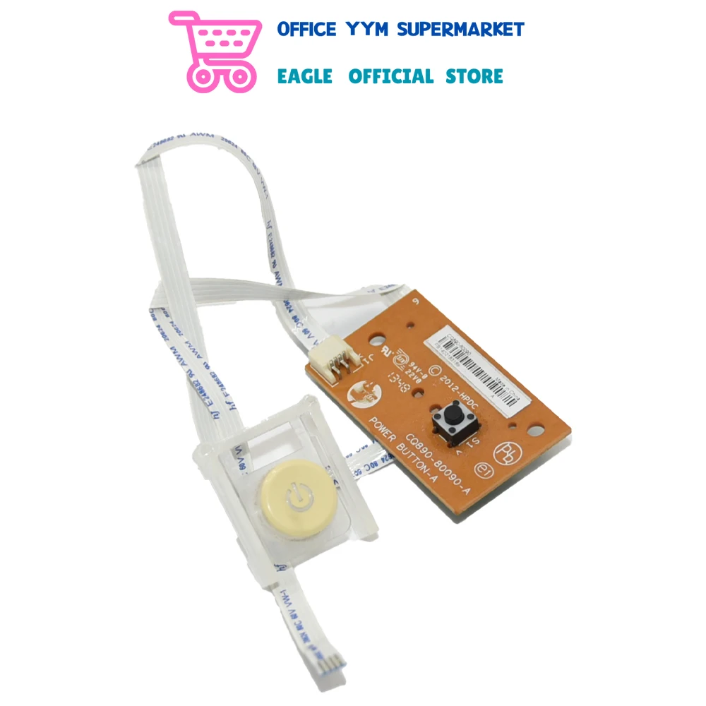 Conjunto de panel de Control de CQ890-67026 con cable, para HP Designjet T120, T520, 24 pulgadas, 36 pulgadas, 1 Juego