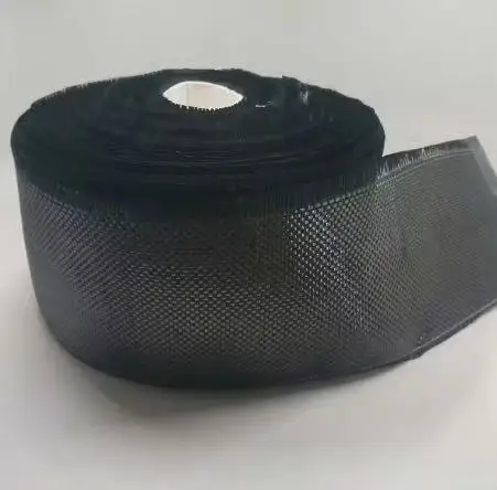 3K 200gsm Real Carbon Fiber Cloth Bidirectional Woven Plain 2x2 Style Width 10cm and Length 5M/10M/20M for Product Repar