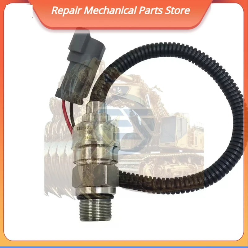 

Для E312C E320B E320C Датчик давления гидравлического насоса 221-8859 Детали датчика экскаватора