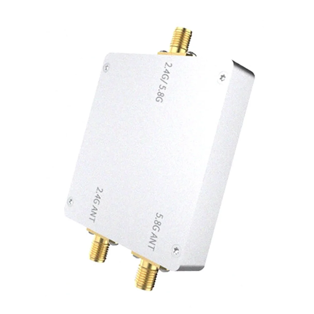 ABJZ 2,4G + 5,8G 4 Вт беспроводной усилитель сигнала от 1 до 2, двухдиапазонный двунаправленный усилитель для расширения сигнала камеры дрона