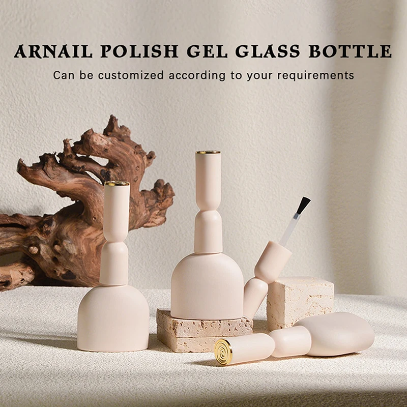 1pc Leere Flasche 13ml Nagellack Glas Flasche Nagellack Flasche Nagellack Verpackung Material Flasche Sub-flasche
