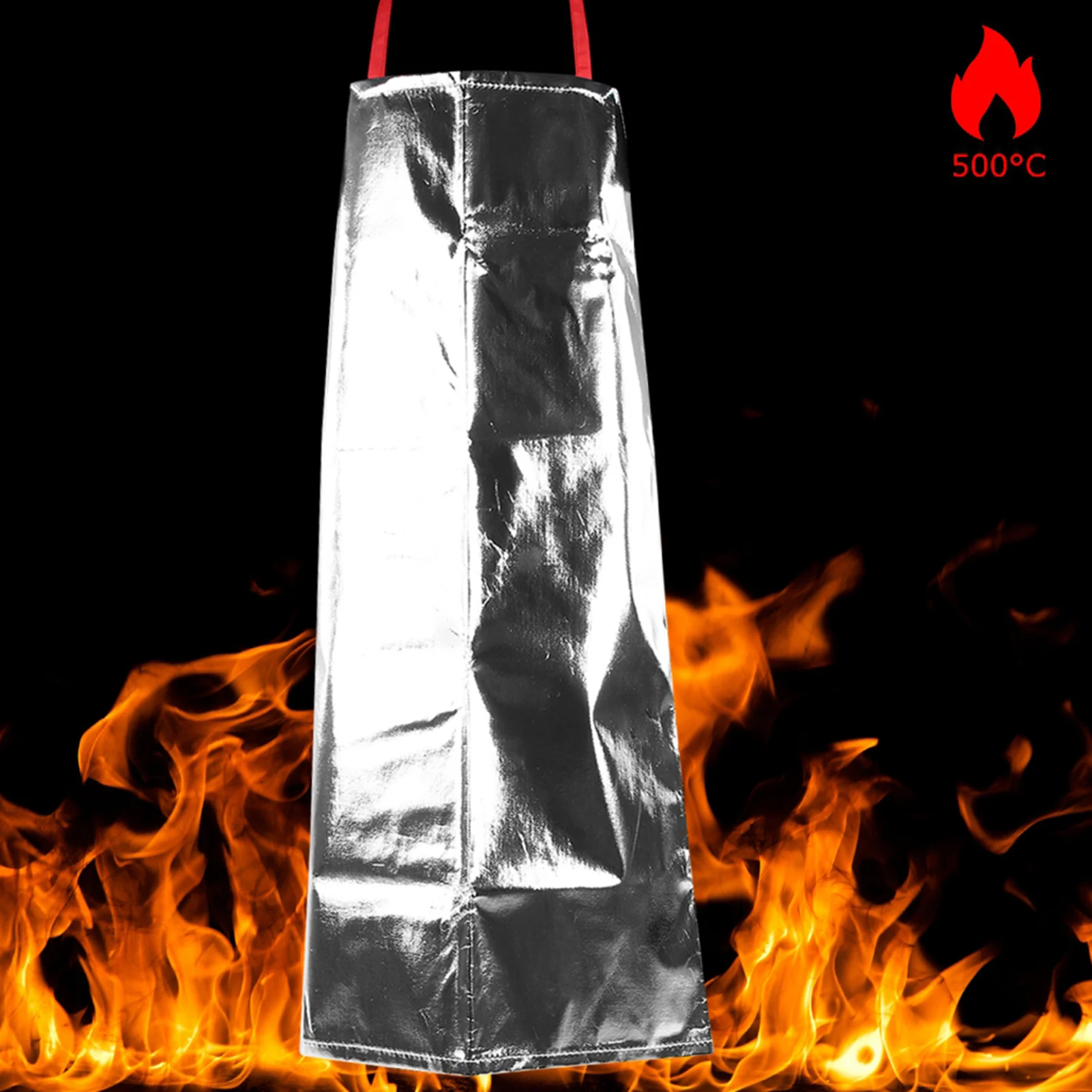 ZK30 500° Heat Insulation Anti fire Anti scalding High Temperature Resistant Anti radiation Apron High-temperature work aprons