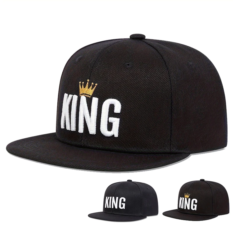 Children Crown KING Embroidery Baseball Caps Hip-hop Hats Spring Autumn Outdoor Adjustable Casual Hats Boy Girl Trave