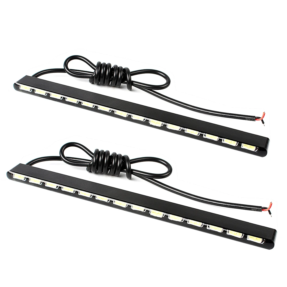 2pcs 14 LEDs Led Strip 7030 Car Styling Daylight Car DRL SMD Daytime Running Light