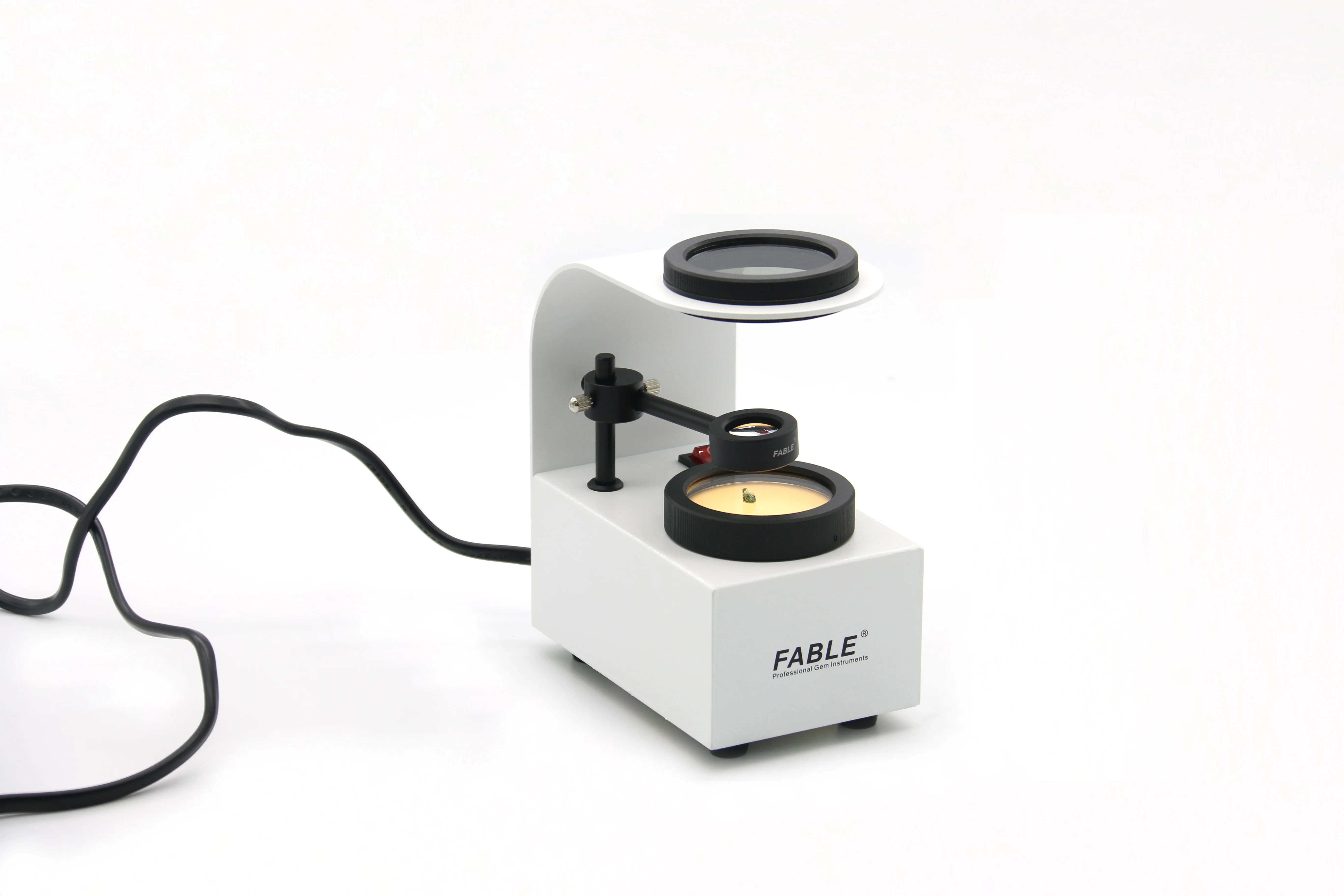 Made In China Tavolo per attrezzature diamantate Polariscopio Polariscopio da scrivania con diamanti e gemme