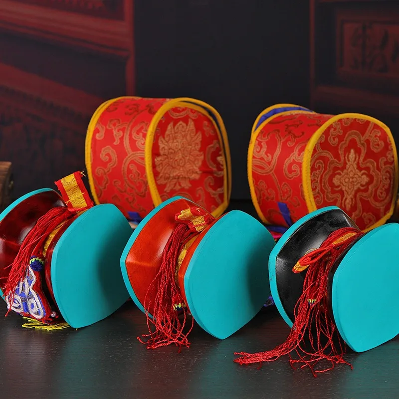 Nepalese Hand Drum Meditation Musical Accompaniment Sheepskin Drum Creative Gifts Gabala Handdrum Percussion Instruments