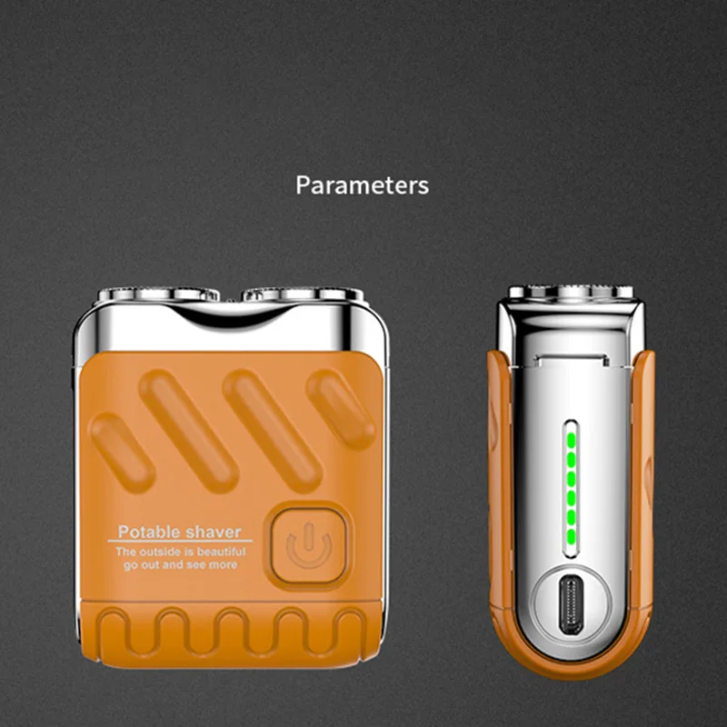 Xiaomi Men Rasoio Elettrico Impermeabile Tipo-C Ricaricabile Mini Viaggio Rotary Rasoio Portatile Capelli Barba Trimmer Strumento di Rimozione