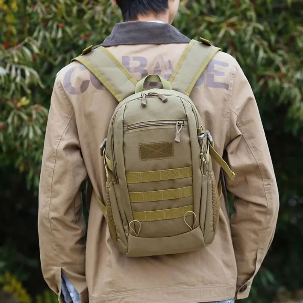 20lミニ小型戦術バックパック、男女兼用デイパックリュックサック、アウトドア旅行、ハイキング、釣り、狩猟、登山、キャンプ用バッグ