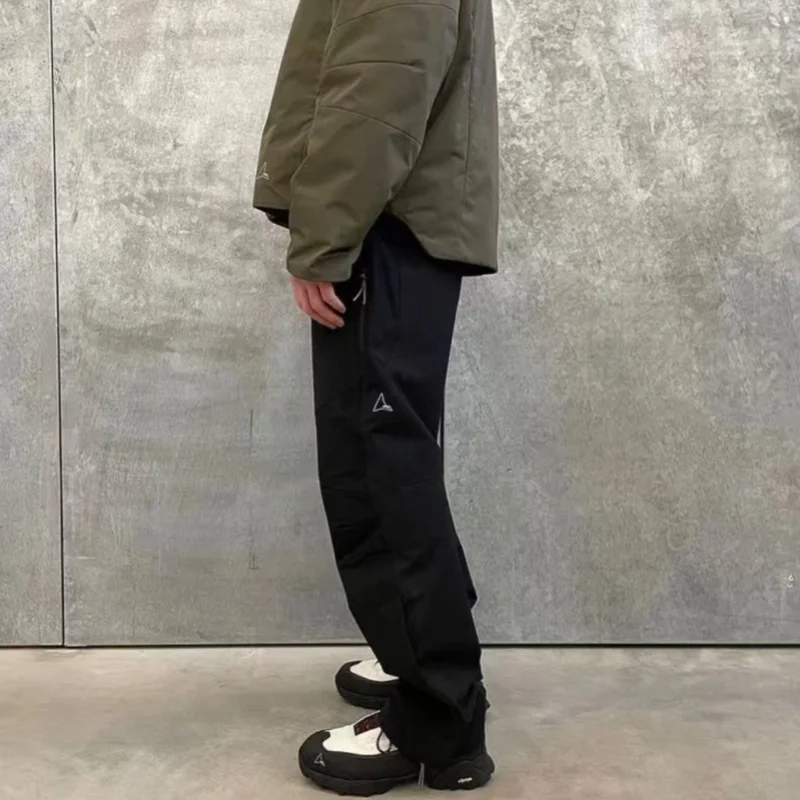 Trendy 2025 ROA Function VIBE Lightweight Loose Couple Hiking Pants Sports Casual Trousers Straight Leg Loose Fit Polyester