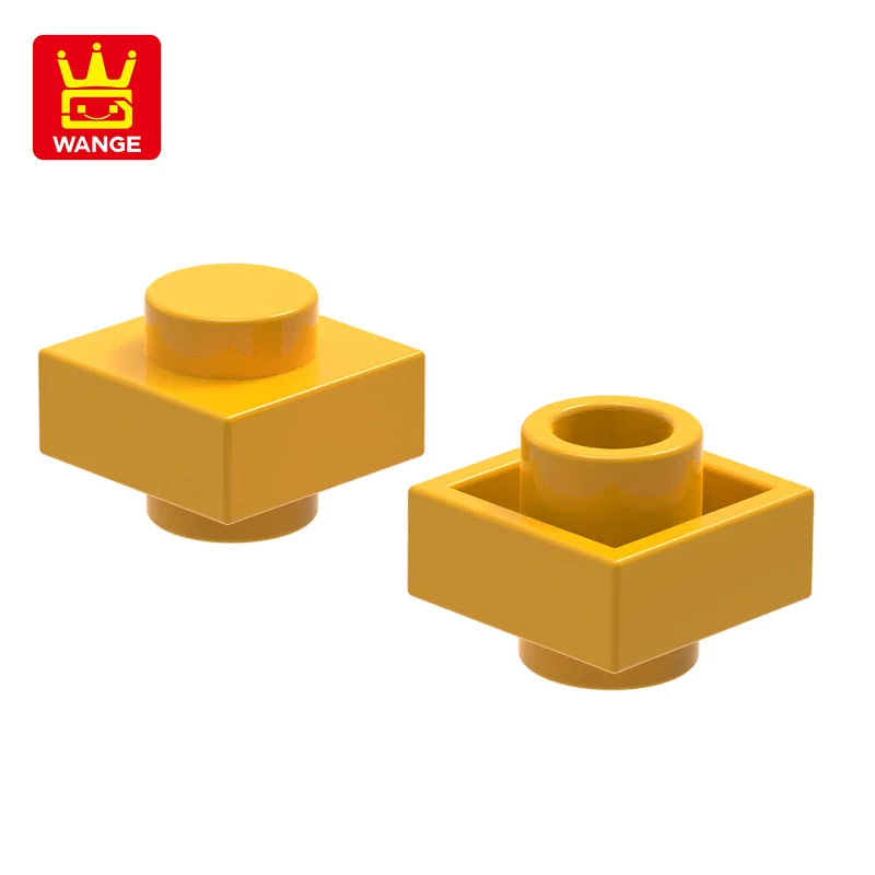 Wange 549Pcs/lot 3024W 1x1 Double Cylinder Block Moc Color Accessories Compatible with Brick DIY Children\'s Toy S1355