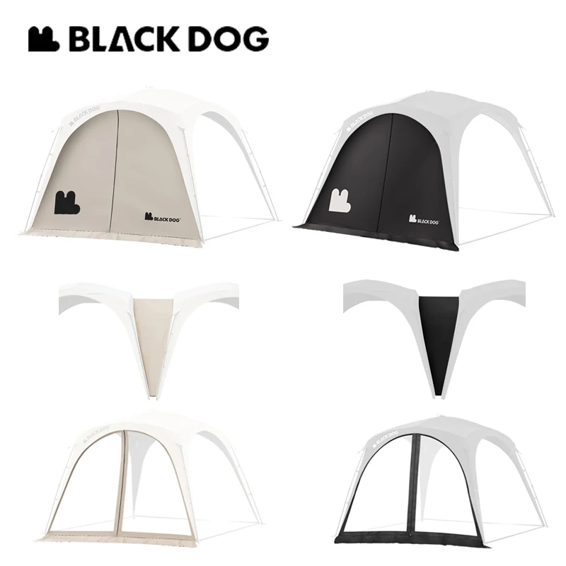 

Naturehike BLACKDOG Quick Automatic Opening Canopy Accessories Connector Floor Cloth Door Curtain Mesh Pair with Tent Sunshade