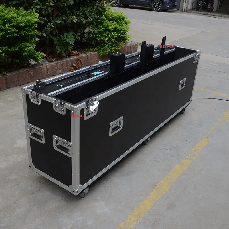 85'' Automatic Control Led LCD TV Screen Electric Lift Plasma Flight Road Show Case