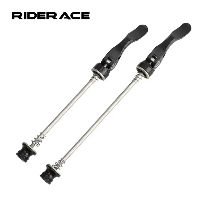 RIDERACE Bike Hub QR Quick Release Skewers Lever Aluminum Alloy Front 100mm Rear 135mm Rim For Mountain Bicycle Axle Wheel Hub