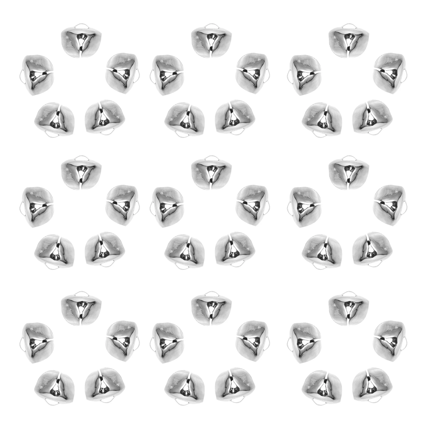 

50 Pcs Bell Decoration Hanging Mini Bells Christmas Tree Ornament Holiday Decorative Ornaments Accessories