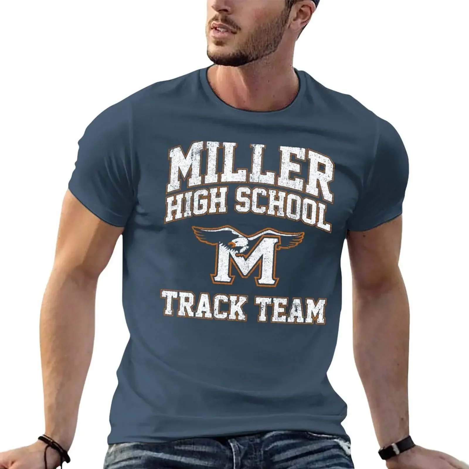 Miller High School Track Team - Crush T-Shirt Blouse korean fashion t shirt men