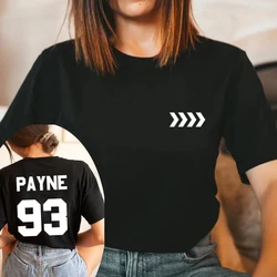 Liam Payne Tribute T Shirts Rapper Payne 93 Merch Short Sleeve Women T-shirts in Memory of Liam Payne Tshirt Streetwear T-shirts