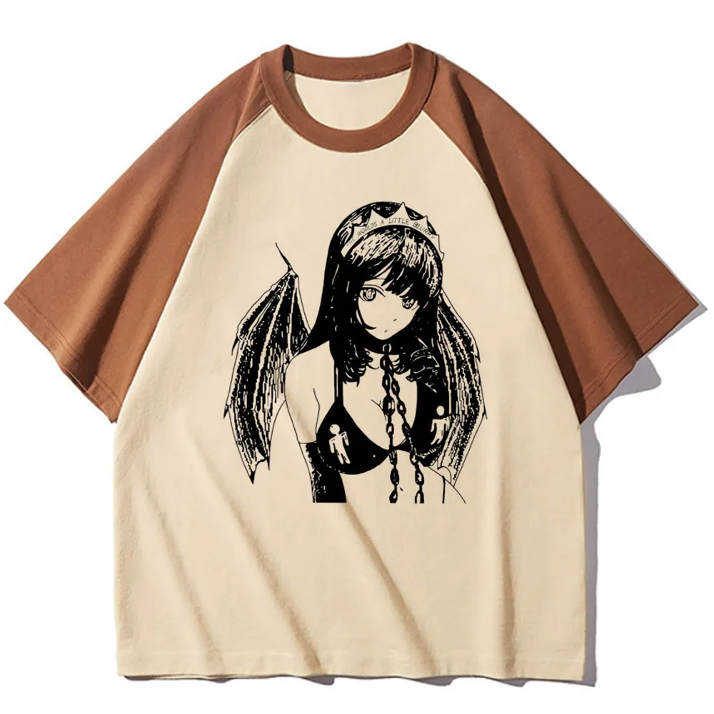 Y2k Cyber Manga Funny top women summer casual wear trendy t-shirts female y2k clothes