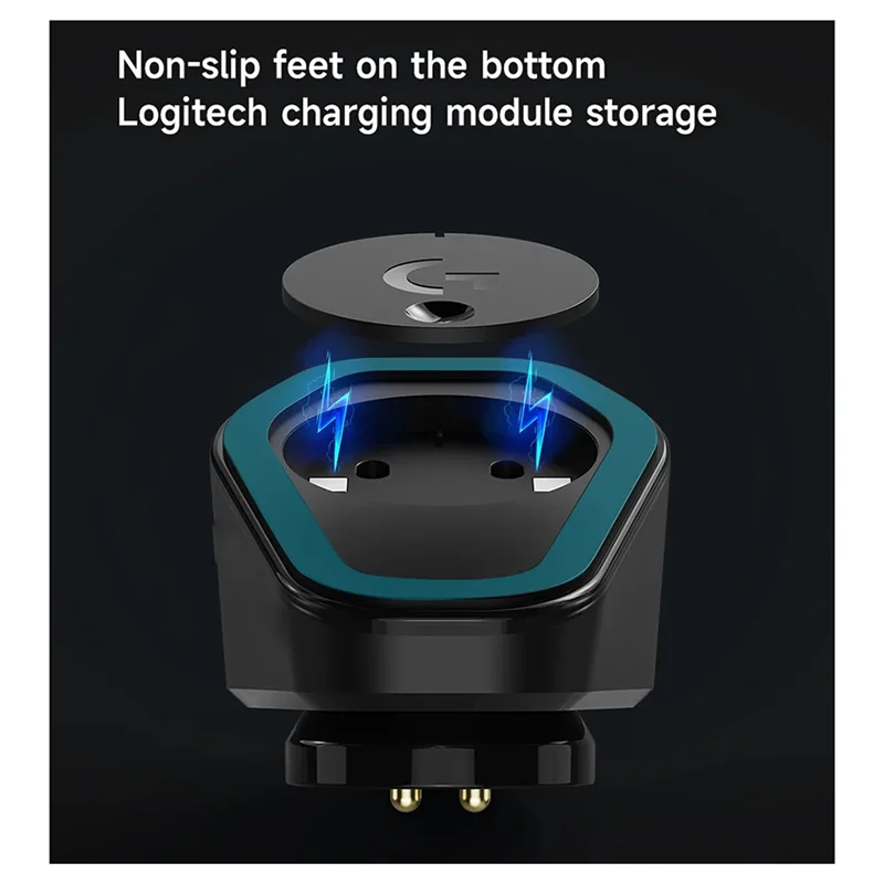 

Dock Station For Mouse Charger For Logitech G Pro X Superlight 2 DEX G502X Plus G903 G703 PRO2 Lightspeed Gaming Mice Stand