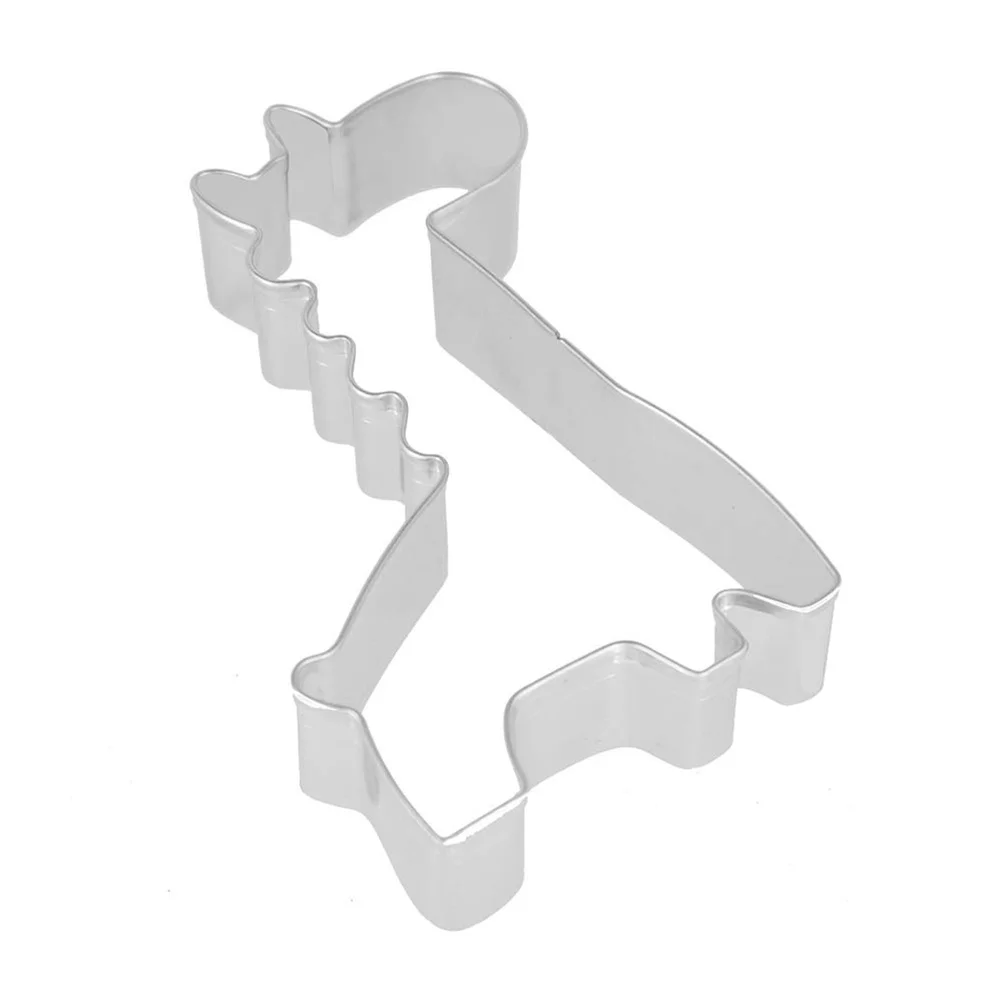 

4Pcs Giraffe Shape Cookie Cutters Molds Stainless Steel Ecofriendly Nonstick Baking Supplies Home Kitchen Cookie Molds