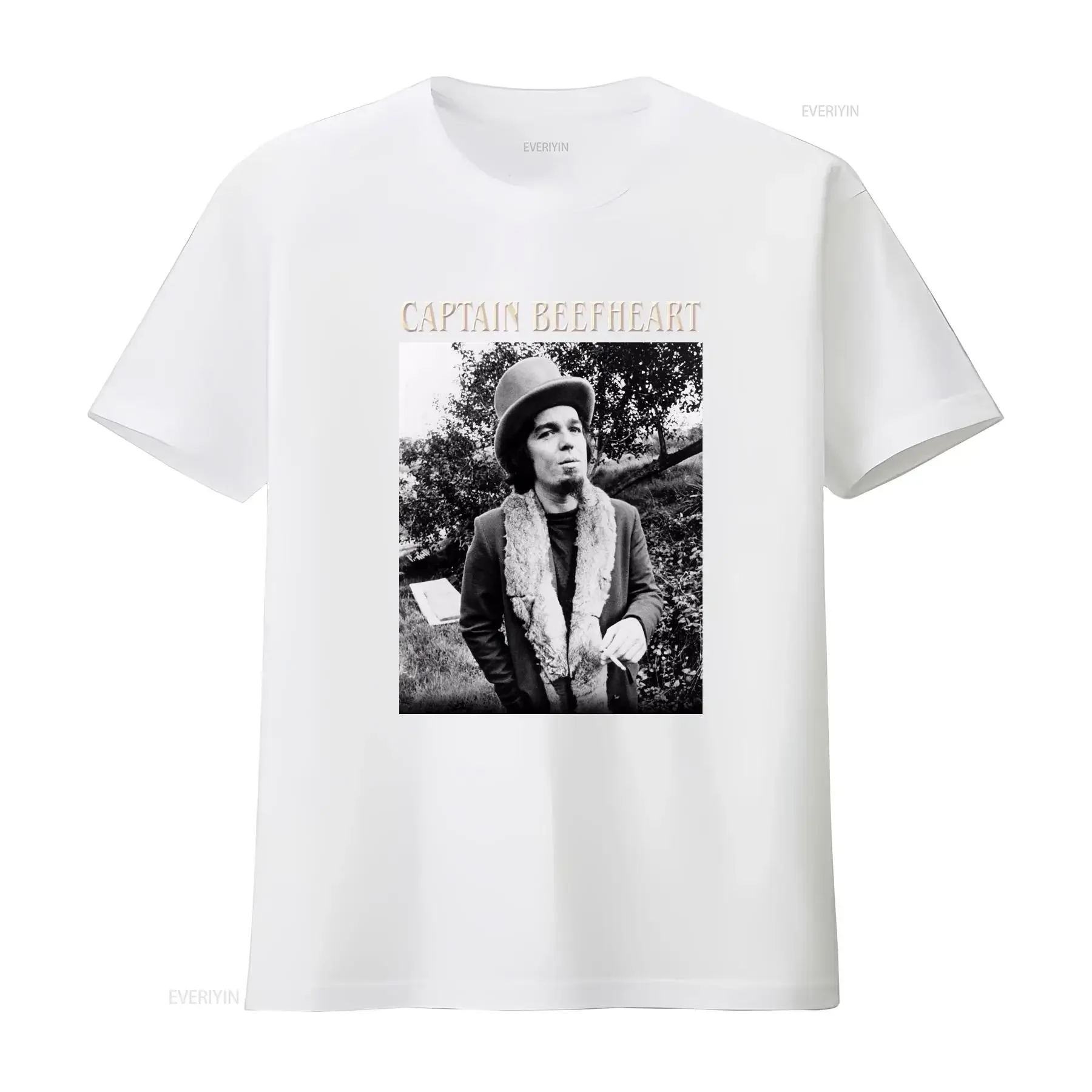 تي شيرت كابتن بيفارت فاست آند بولبوس ميوزيك تي شيرت عتيق مغسول متعدد الاستخدامات كاجوال للجنسين ملابس مصممة على الموضة للرجال #4