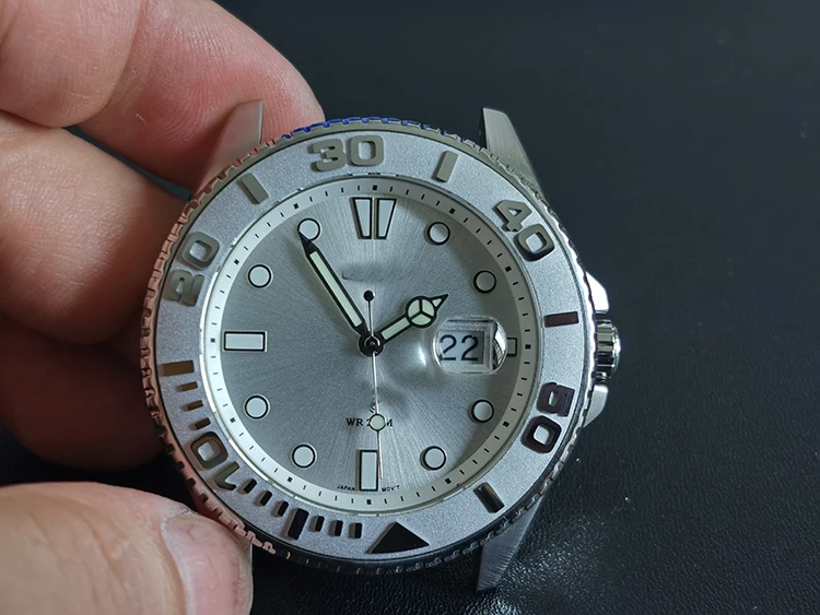 MDV-106 Watch Bezel Insert Watch Ring For Casio Duro Swordfish Yacht MDV106/107 convex type 41x32.8mm ceramic chronoring parts