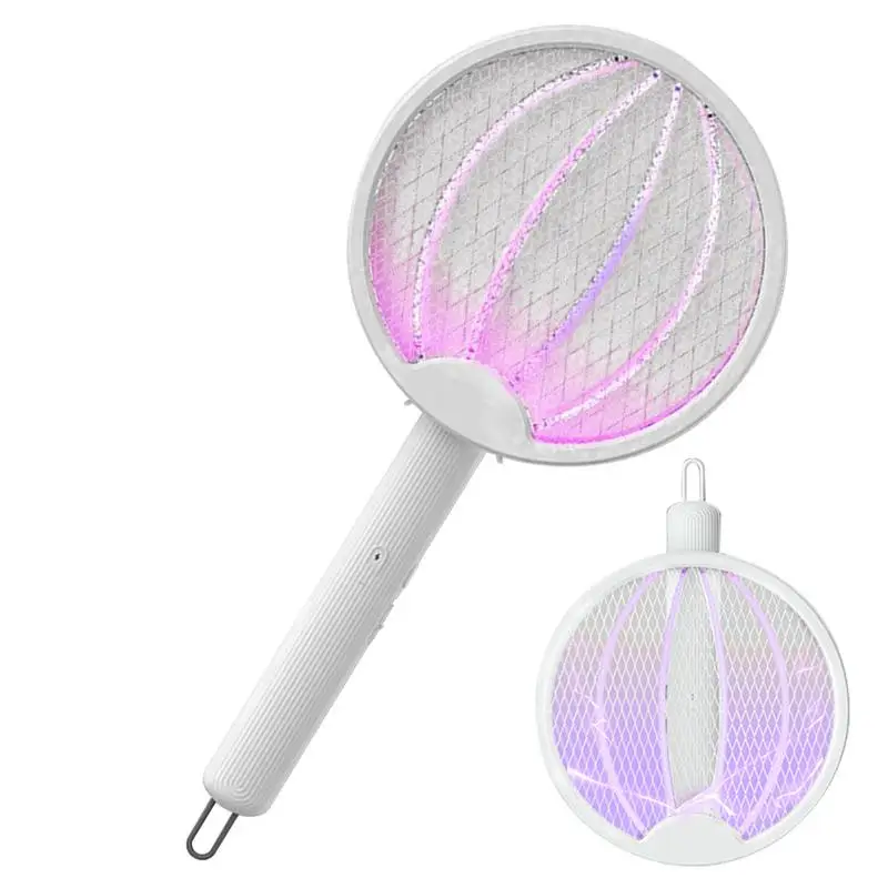 

Electric Fly Racket 2700W Handheld Electric Mosquito Killer Fly Swatter Trap USB Rechargeable Mosquito Racket Insect Killer