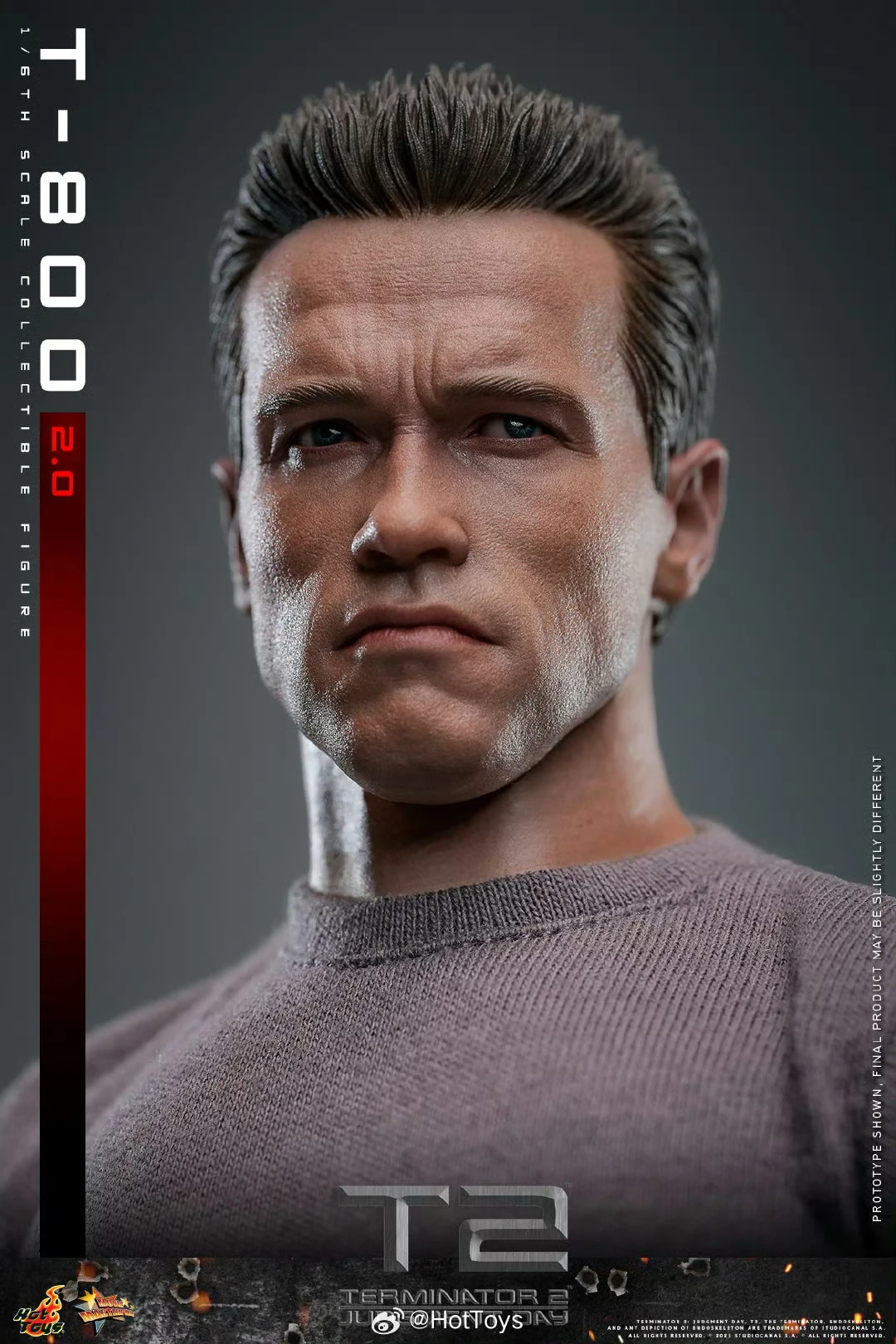 

[Почетная доставка] HOTTOYS HT 1/6 MMS795 Терминатор 2, День суждения T800 2,0, подвижный солдатский костюм Арнольда, фигурка куклы