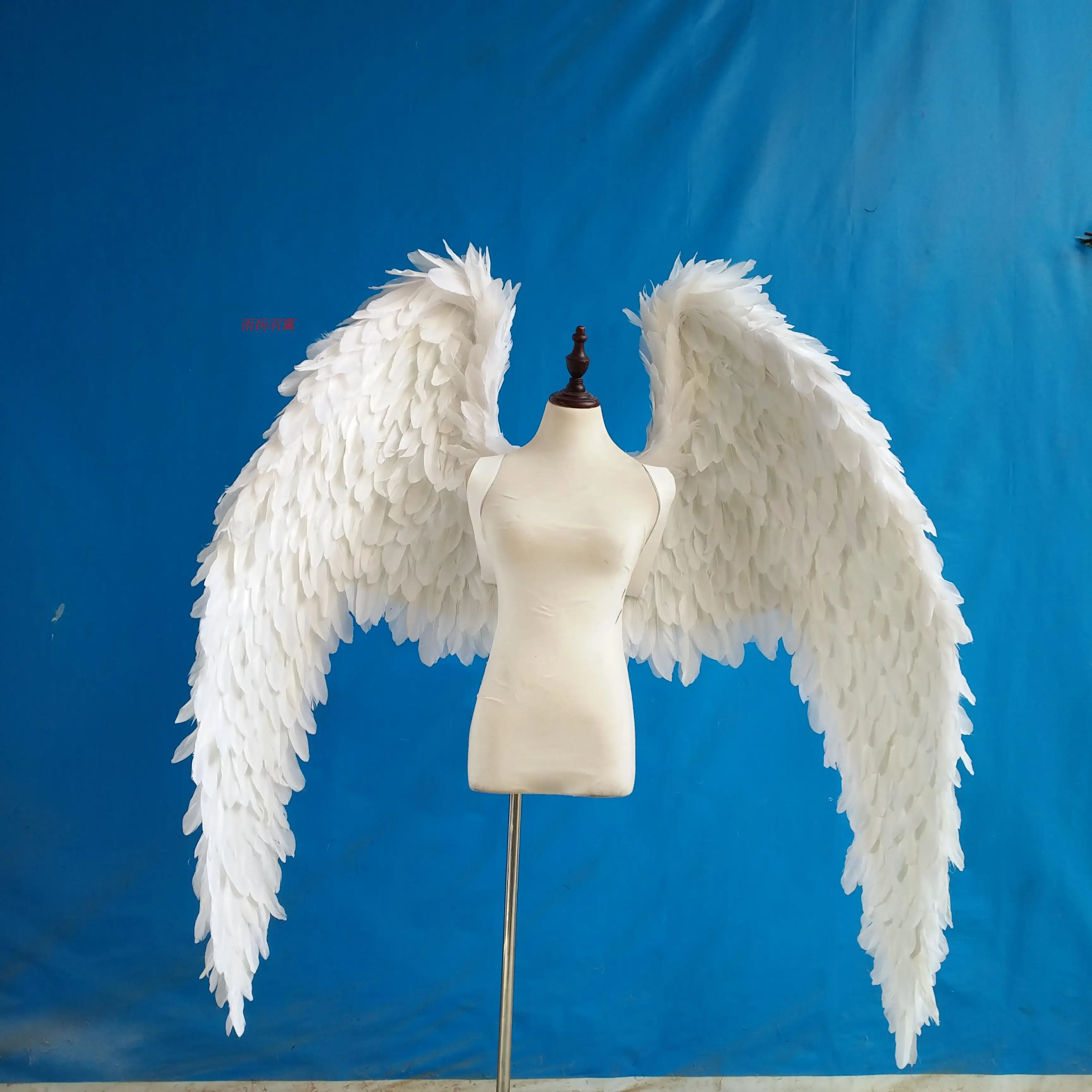 

NEW Large Size White Wings Fit for Model Stage Show Photography Wedding Cosplay Game Feather Props Outdoor Decoration
