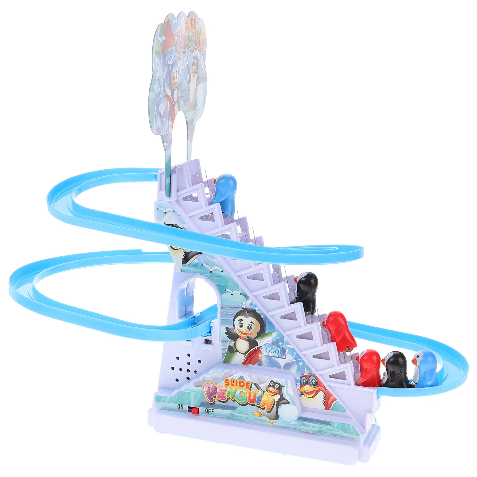 PenEcolToy-Kit de jouets coulissants interactifs, jeux en plastique d'escalier d'escalade en bas