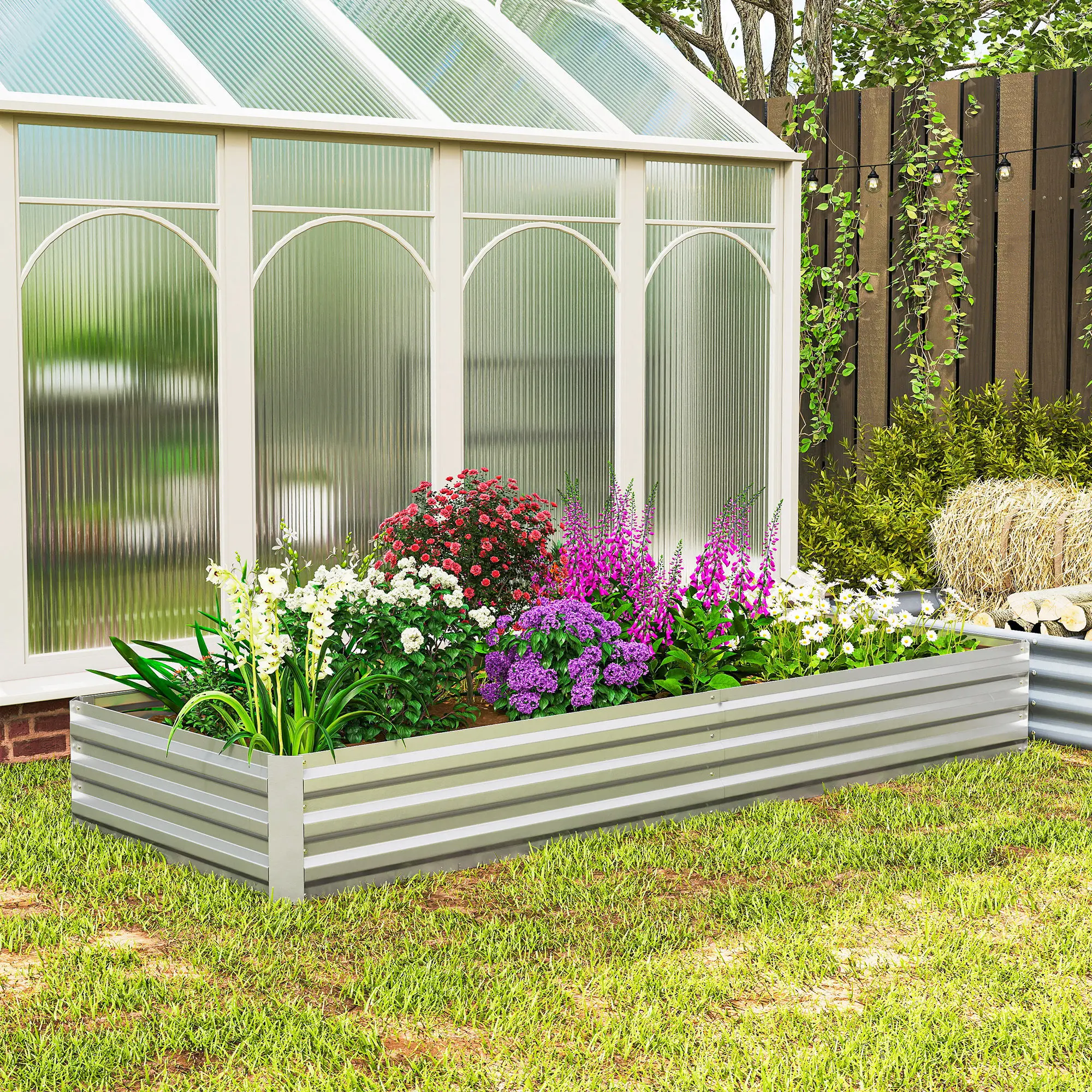 Raised Bed Planter Box - Bac de jardin surélevé en acier