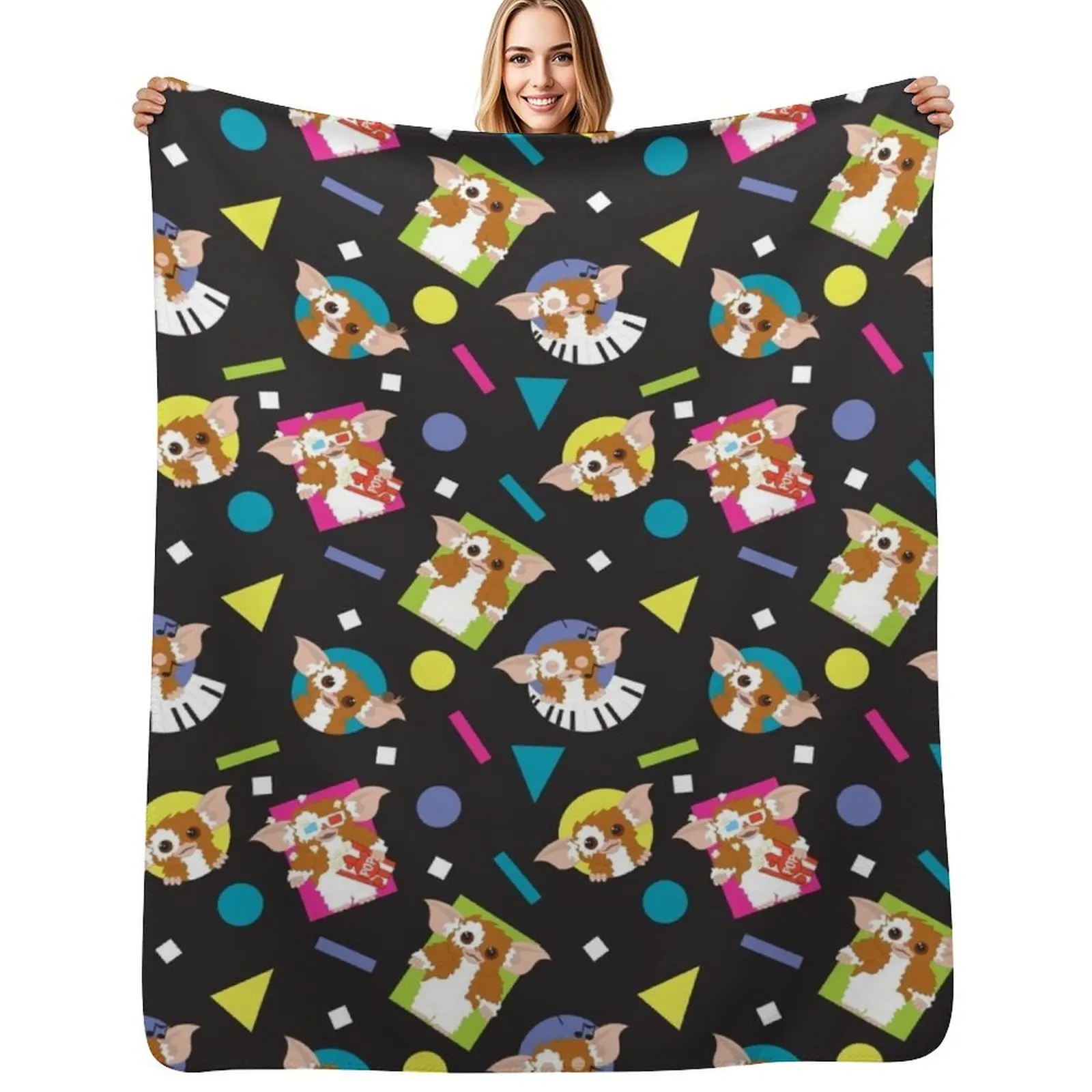 Adorable Ball of Fun Throw Blanket Compact Warm Blanket for Car Road Trip