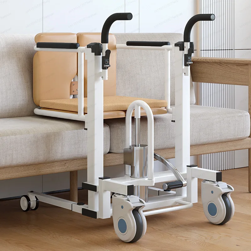 Multifunctional lifting machine for the elderly Paralyzed elderly care Hydraulic lift toilet chair Disabled stroller wheelchair