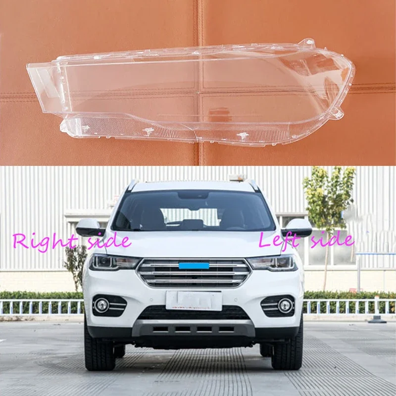 

Car headlight lens for Great Wall Haval H6 Blue Label 2017 2018 2019 headlamp cover car replacement front Auto shell cover