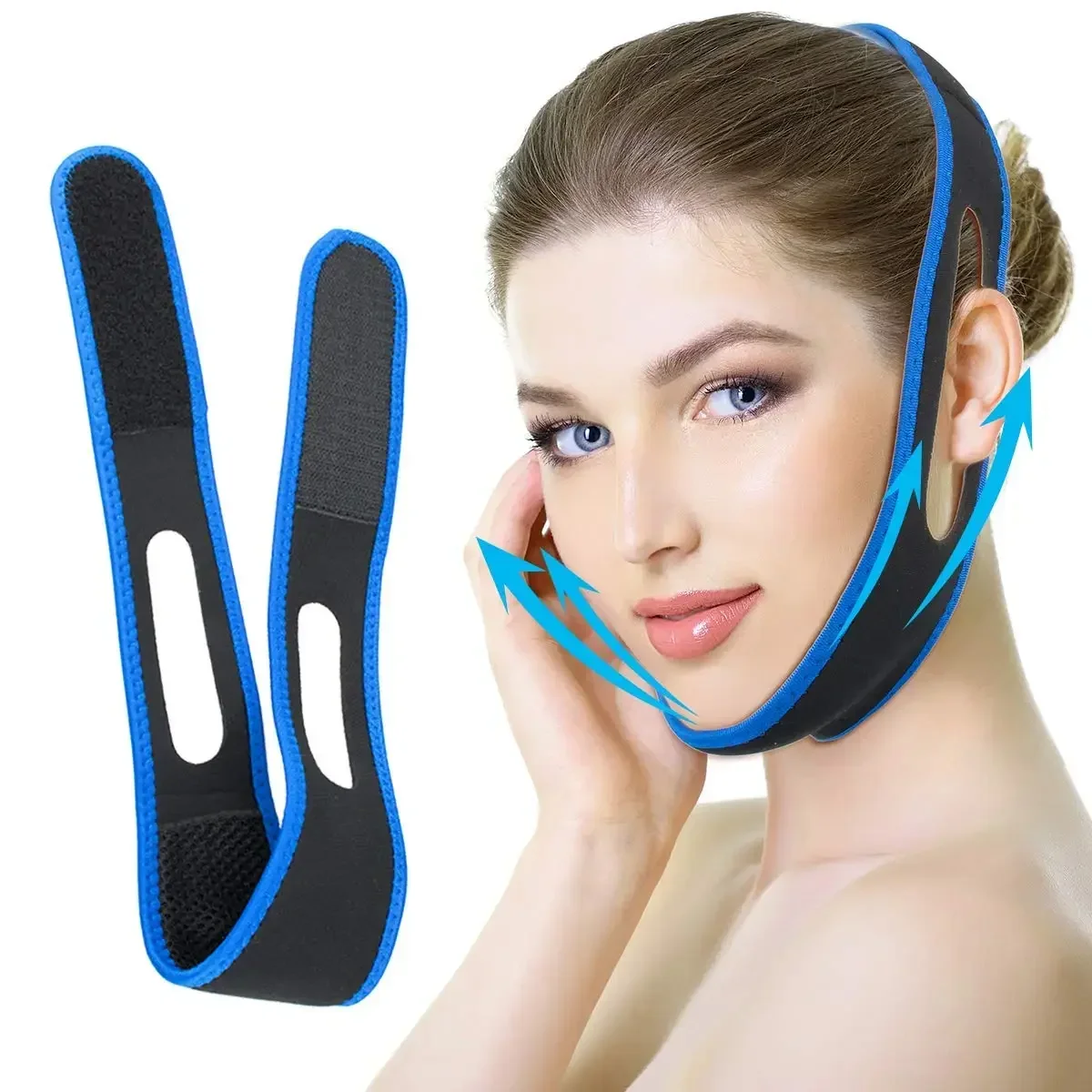 Anti-Schnarch-Gürtel, dreieckiger Kinnriemen, Mundschutz, Geschenk für Frauen und Männer, für bessere Atmung, Gesundheit, Schnarchstopper, Bandage, Schlafhilfe