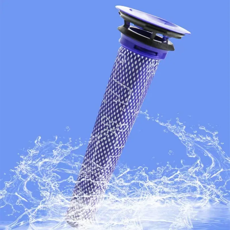 Spare Parts For Dyson V6 V7 V8 DC58 DC59 Absolute Cordless Stick Vacuum Cleaner 965661-01 Efficient Pre-Filter HEPA Filter