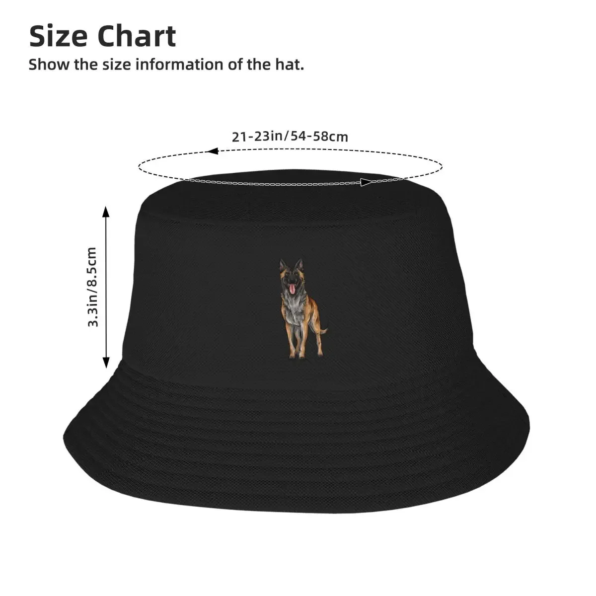 Topi anak laki-laki Rugby Dropshipping topi ember anjing gembala Belgia lucu Malinois Belgia