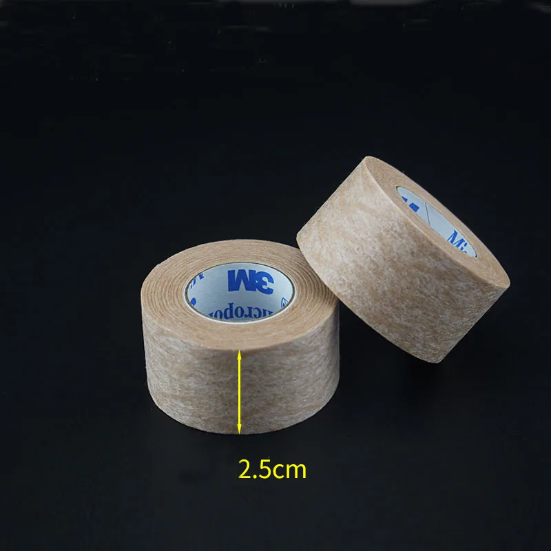 Medical 3M tape double eyelid wound bonding, skin tone breathable, flesh-colored hypoallergenic tape