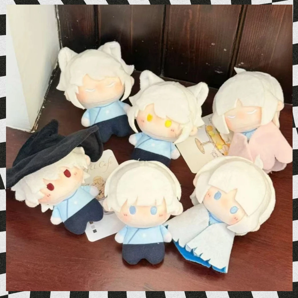 

10cm Doll Game Genuine Sky: Children of the Light Naked Doll Owl Cherry Blossom Block's Letter Cotton Doll High Appearance Level