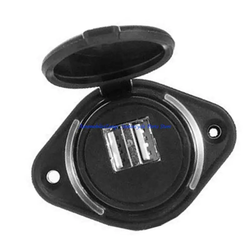 

H7BD Простая установка, розетка с двойным портом, 5 В, 3,1 А, адаптер для быстрых зарядных устройств для автомобиля