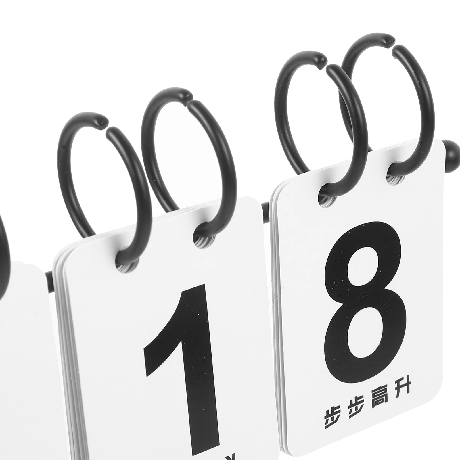 

Flip Calendar Perpetual Calendars Desk for Home Turn The Page Desktop Iron Reusable
